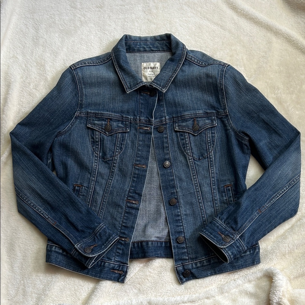Old Navy Classic Indigo Jean Jacket - Picture 10 of 16